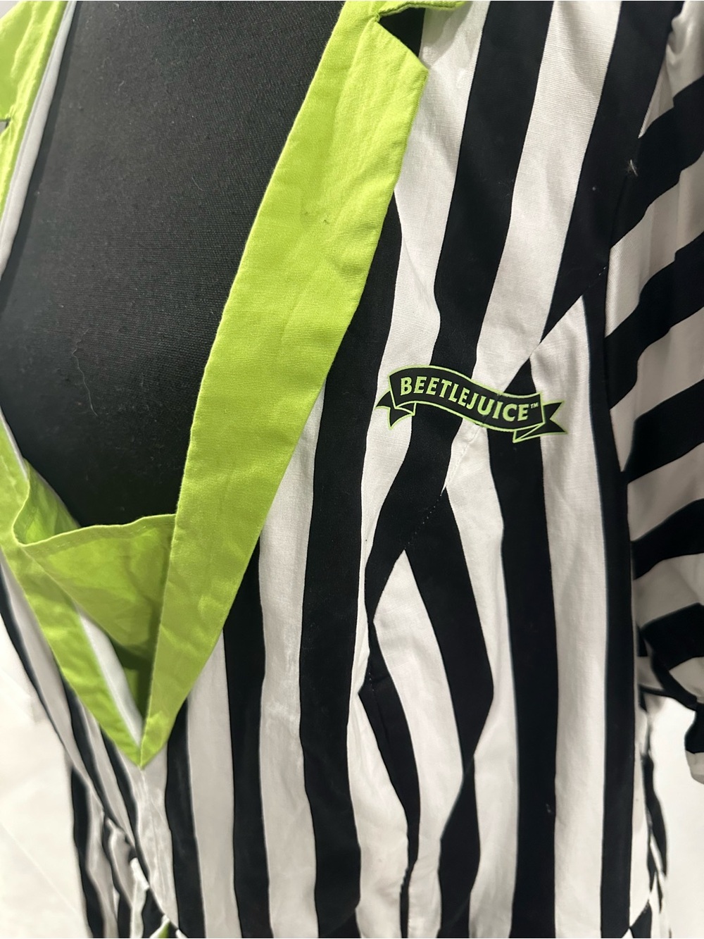Torrid Beetlejuice themed dress. - Picture 4 of 9